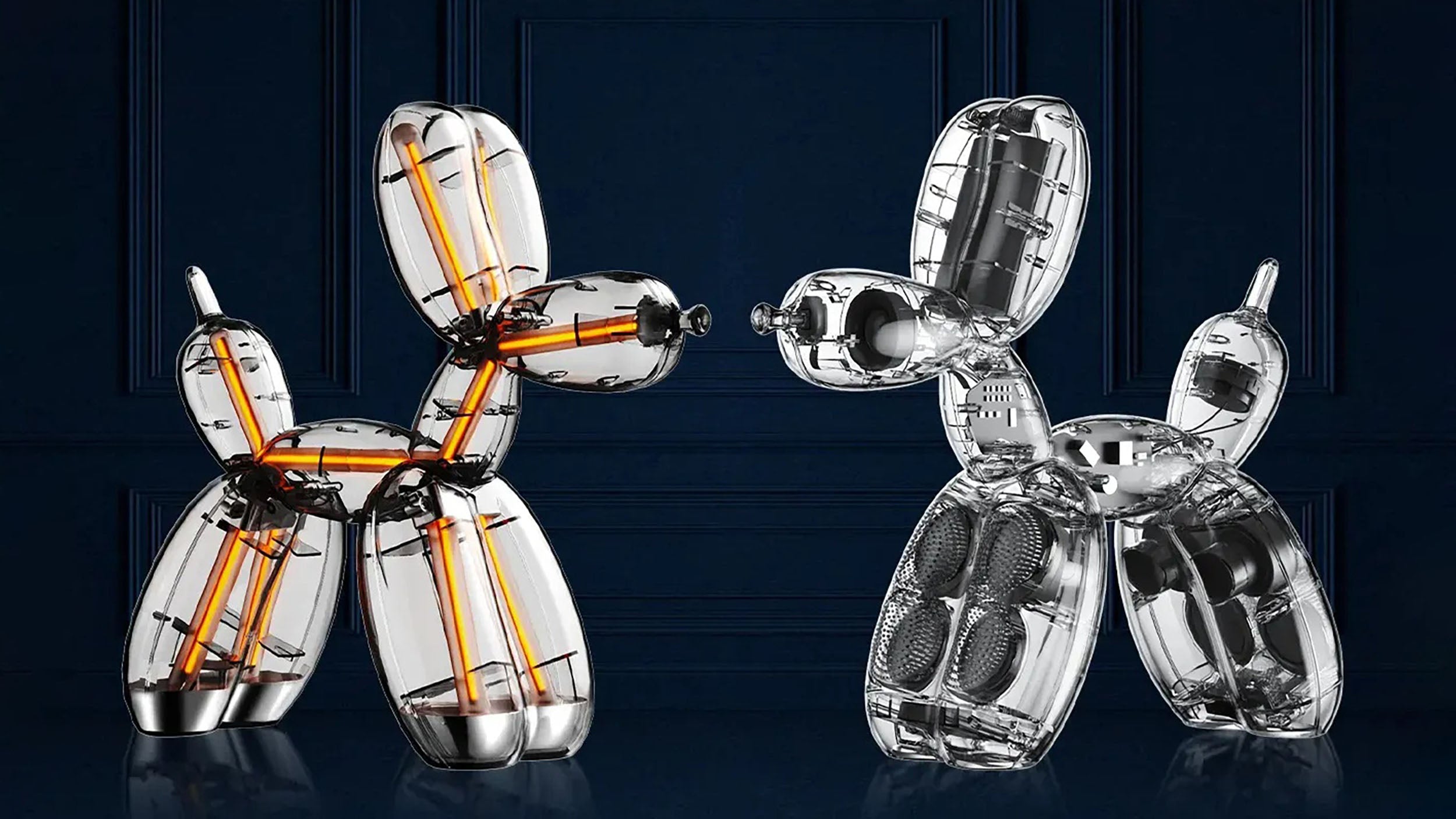 Desktop / Jeff Koons Balloon Dog Lamp & Speaker Bundle - Limited Edition
