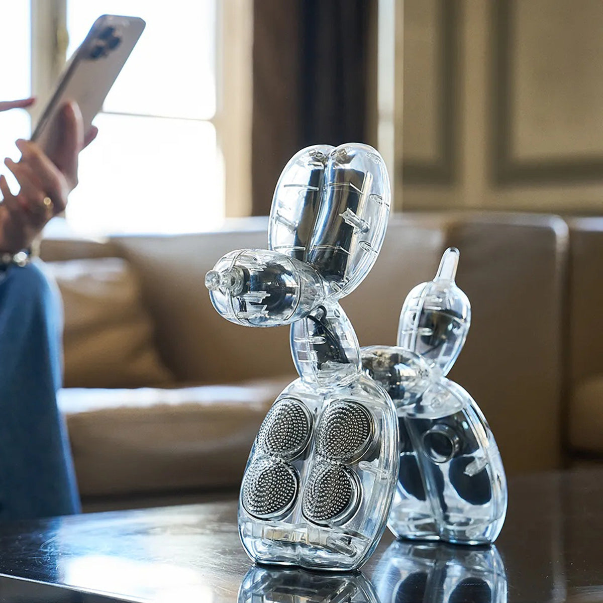 Mobile / Balloon Dog Speaker - Limited Edition, designed by Jeff Koons and made by Lexon