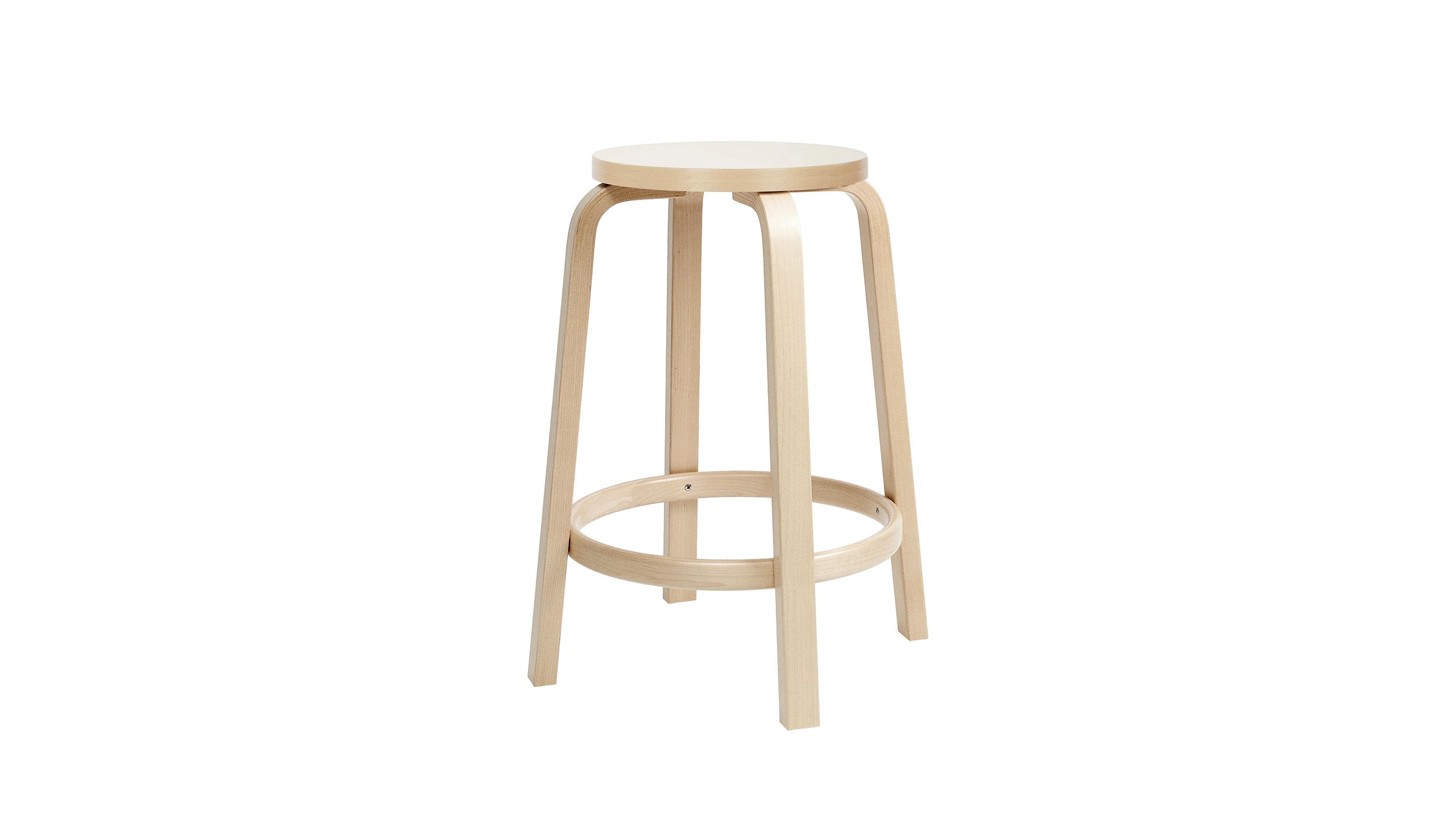 Desktop / Bar Stool 64 designed by Alvar Aalto for Artek