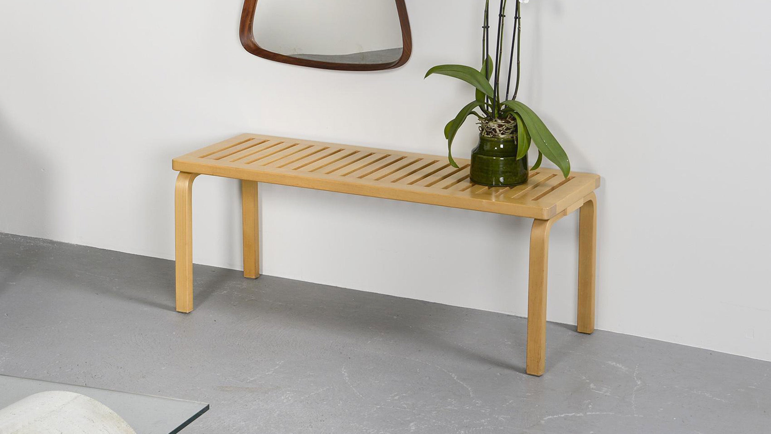 Desktop / Bench 153A, designed by Alvar Aalto for Artek