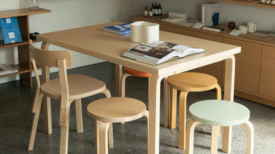 Desktop / Aalto Table 81B, designed by Alvar Aalto for Artek