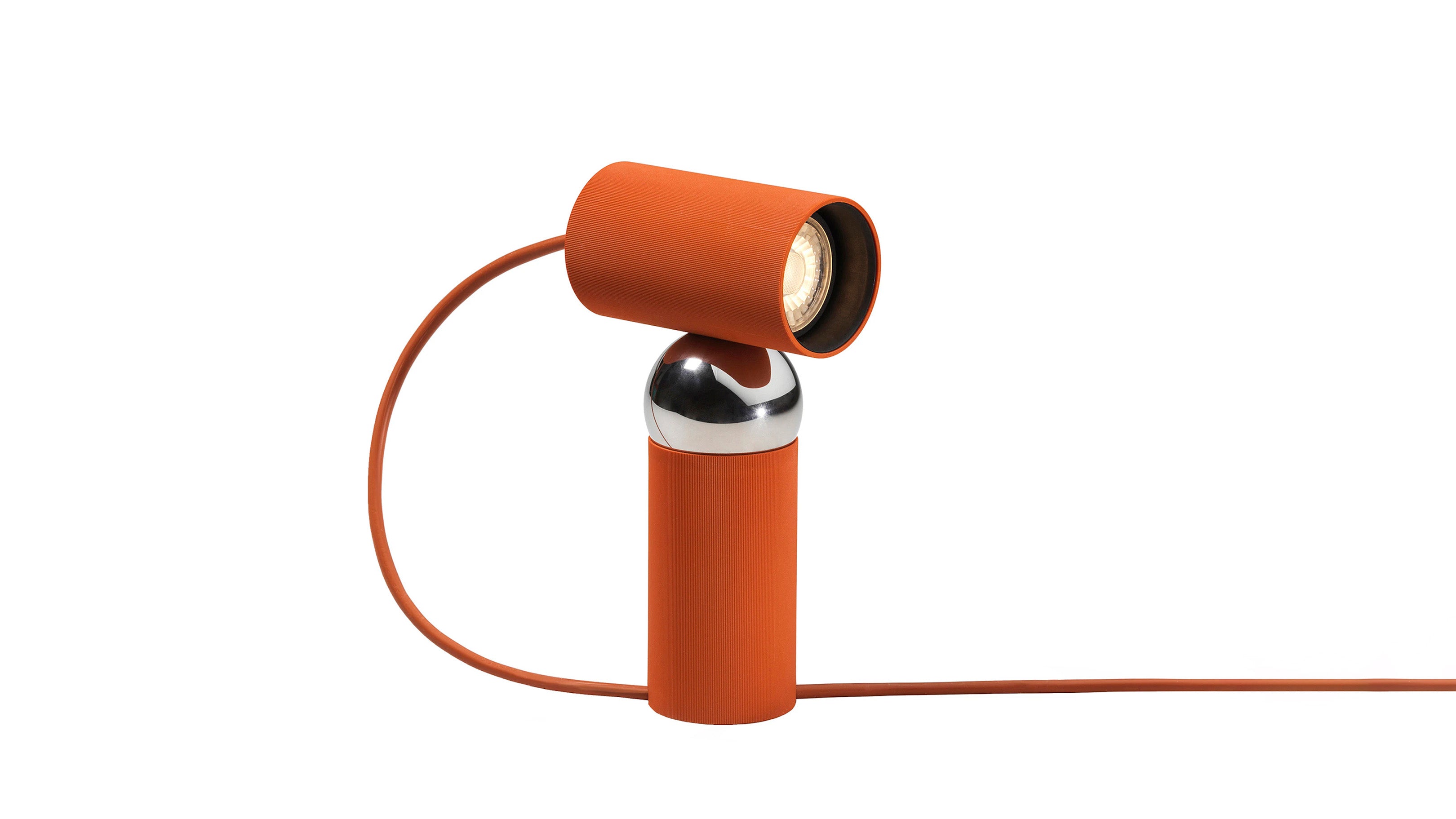 Tomato / Desktop / Bilboquet Lamp, designed by Philippe Malouin made by Flos
