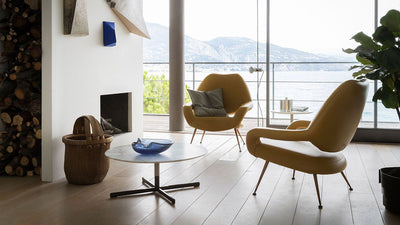 Desktop / Bob Coffee Table, designed by Jean-Marie Massaud for Poltrona Frau