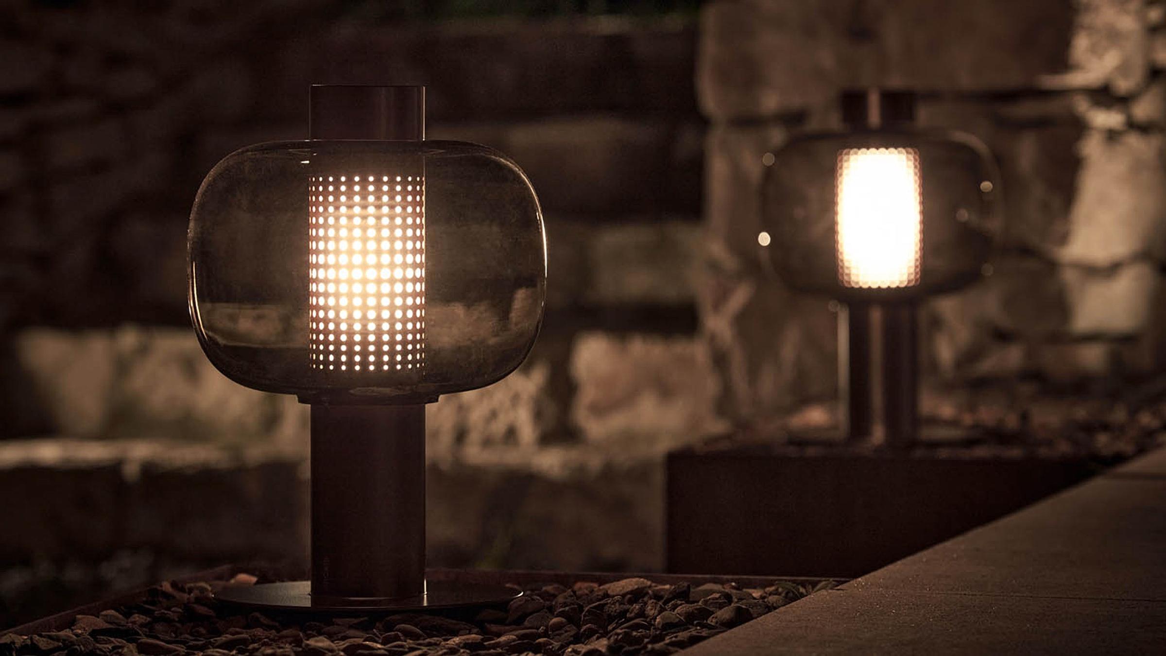 Brokis Outdoor Floor Lamp Bonbori Outdoor Floor Lamp