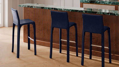 Desktop / Cab 410 Barstool High Back, designed by Mario Bellini for Cassina