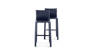 Desktop / Cab 410 Barstool High Back, designed by Mario Bellini for Cassina