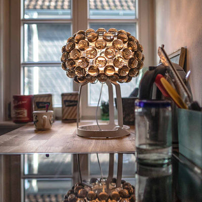 Grey / Mobile / Caboche Plus Table Lamp, designed by Patricia Urquiola and Eliana Gerotto for Foscarini