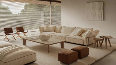 Desktop / Camelot Sofa, designed by Antonio Citterio for Flexform