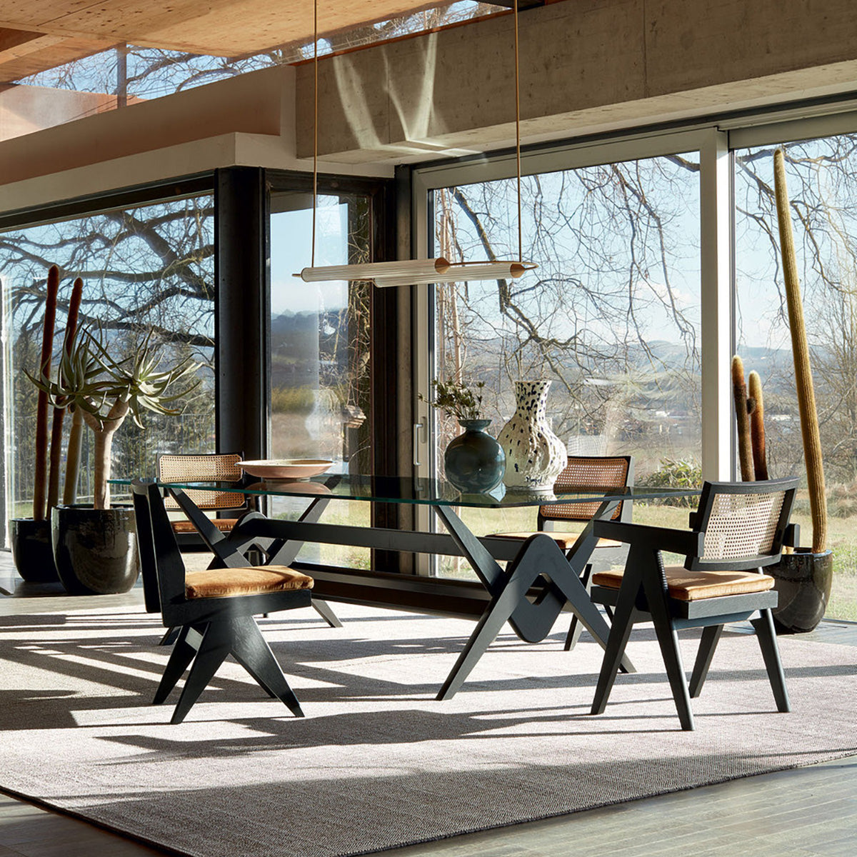 Mobile / Capitol Complex Table, designed by Pierre Jeanneret, made by Cassina
