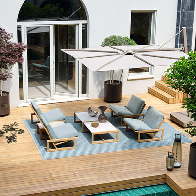 Mobile / Carlotta Outdoor Armchair, designed by Afra and Tobia Scarpa and made by Cassina