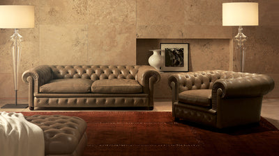 Desktop / Chester Sofa designed by Renzo Frau for Poltrona Frau