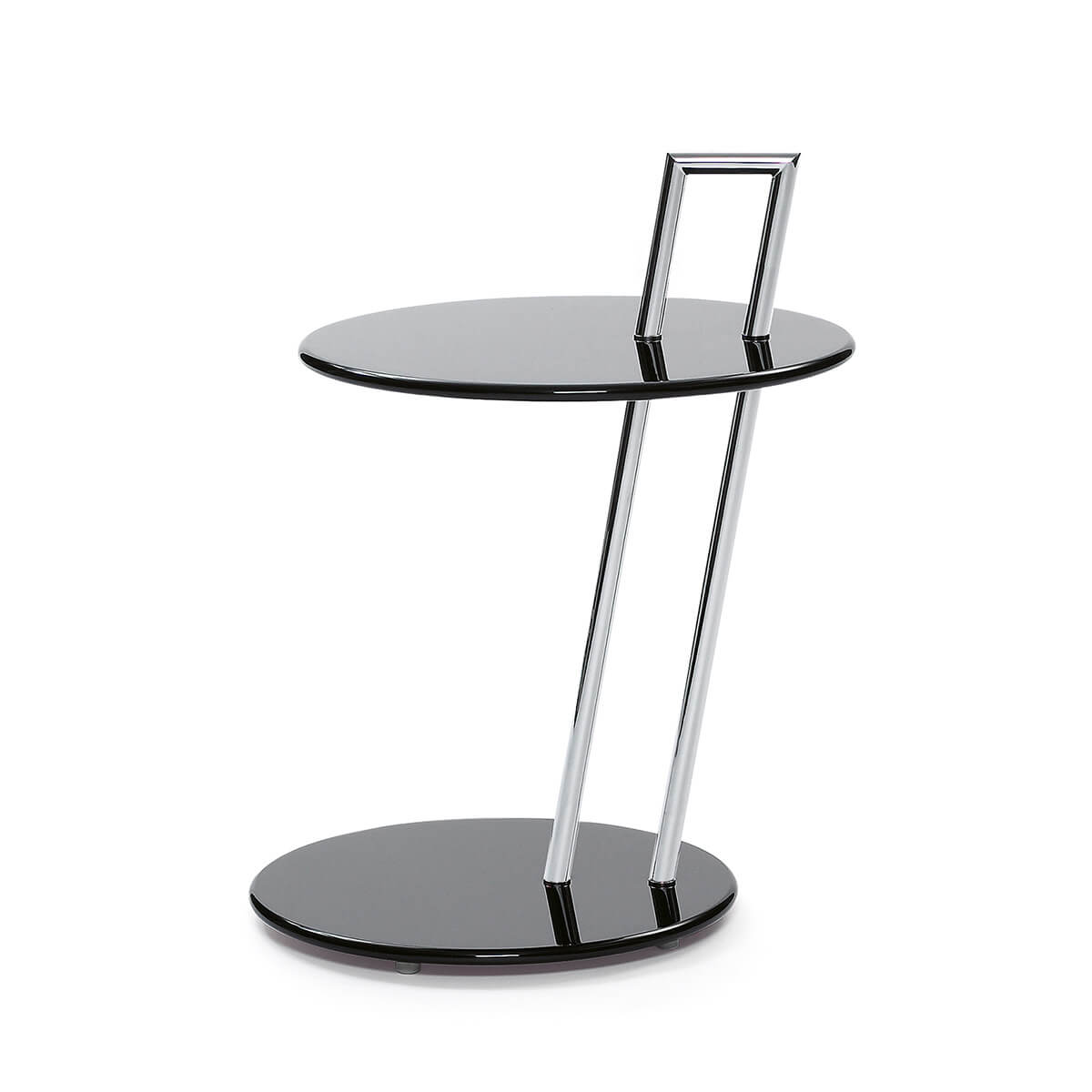 Black / Mobile / Occasional Table, designed by Eileen Gray made by Classicon