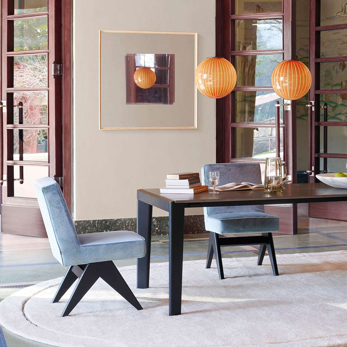 Mobile / Committee Chair, designed by Pierre Jeanneret made by Cassina