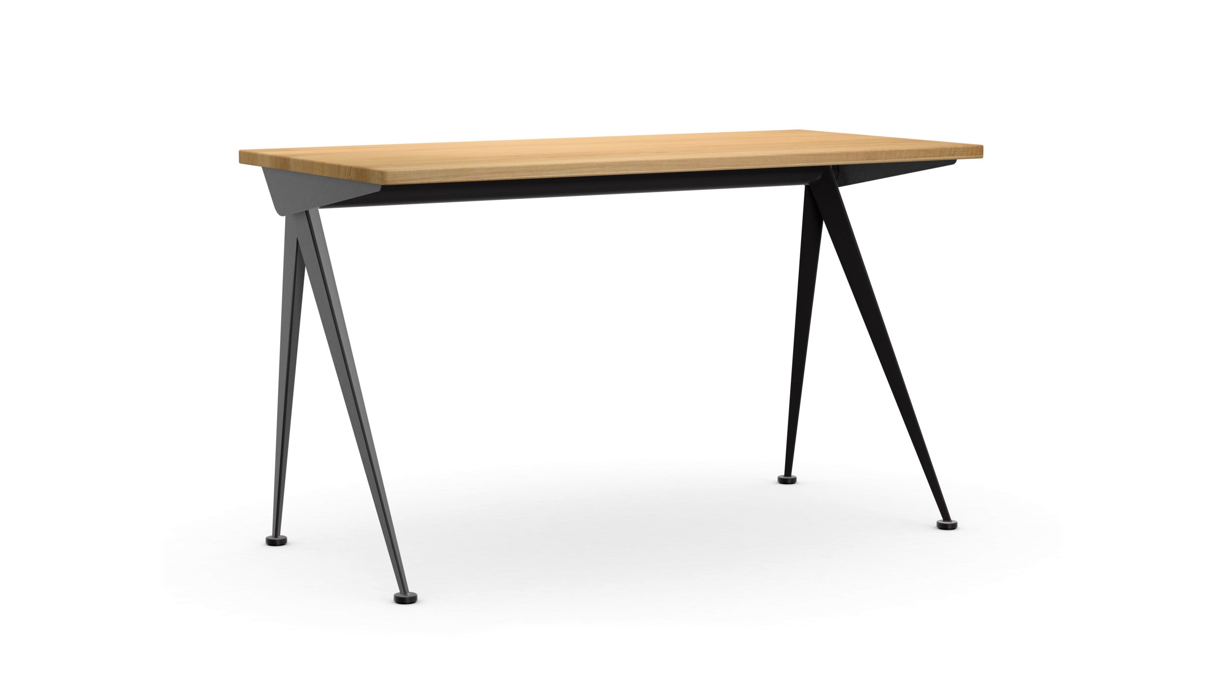 Desktop / Compas Direction table, designed by Jean Prouvé and made by Vitra