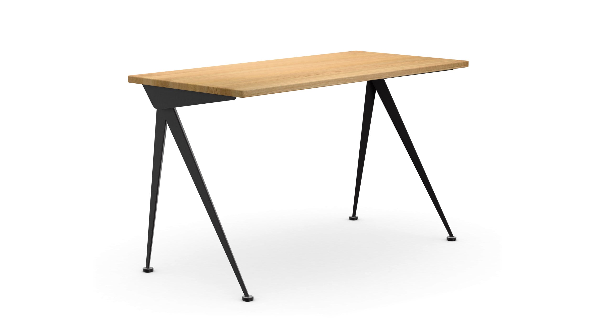 Desktop / Compas Direction table, designed by Jean Prouvé and made by Vitra