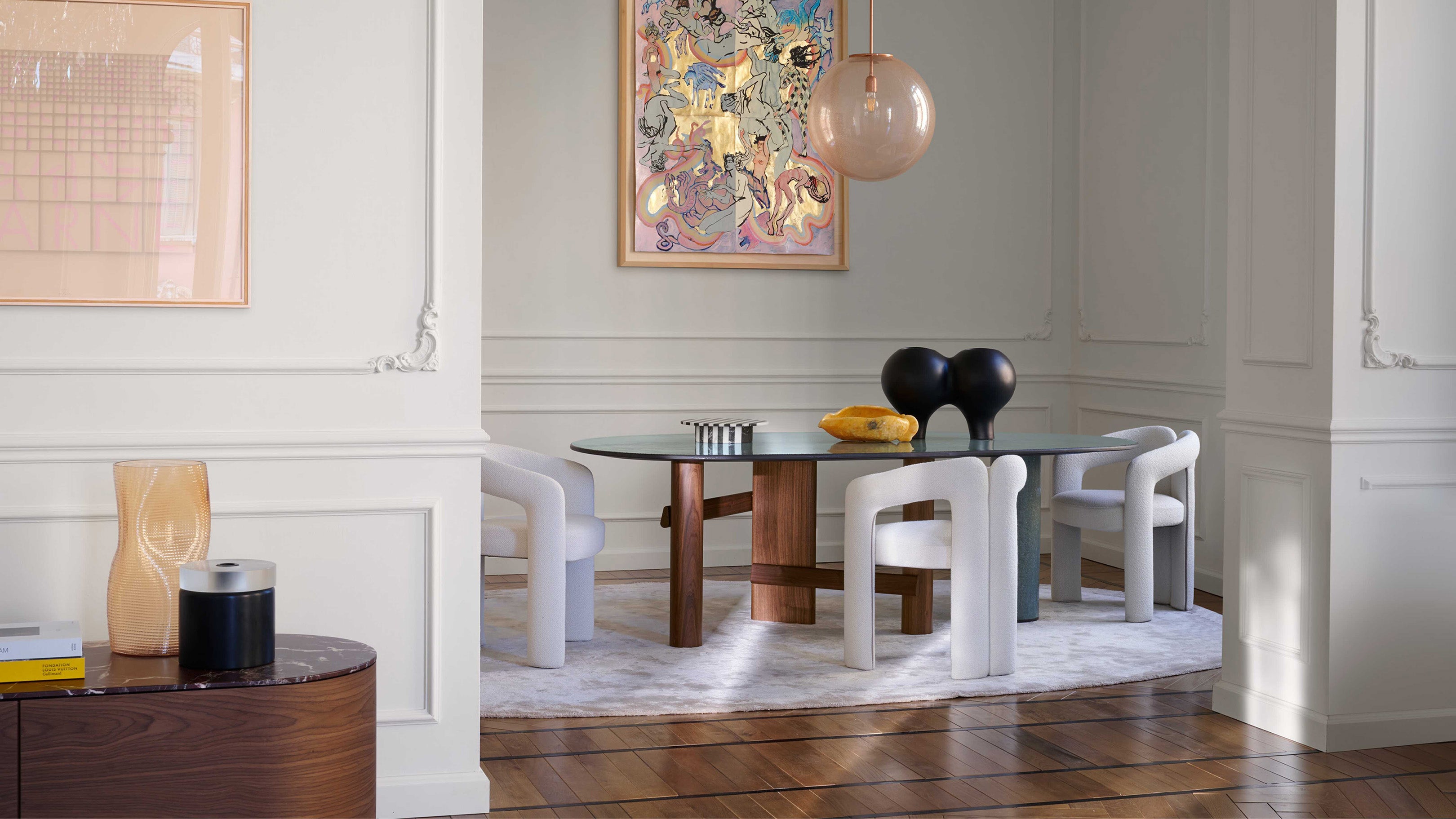 Desktop / Dudet Chair, designed by Patricia Urquiola made by Cassina