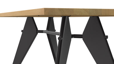 Desktop / EM Table, designed by Jean Prouve for Vitra