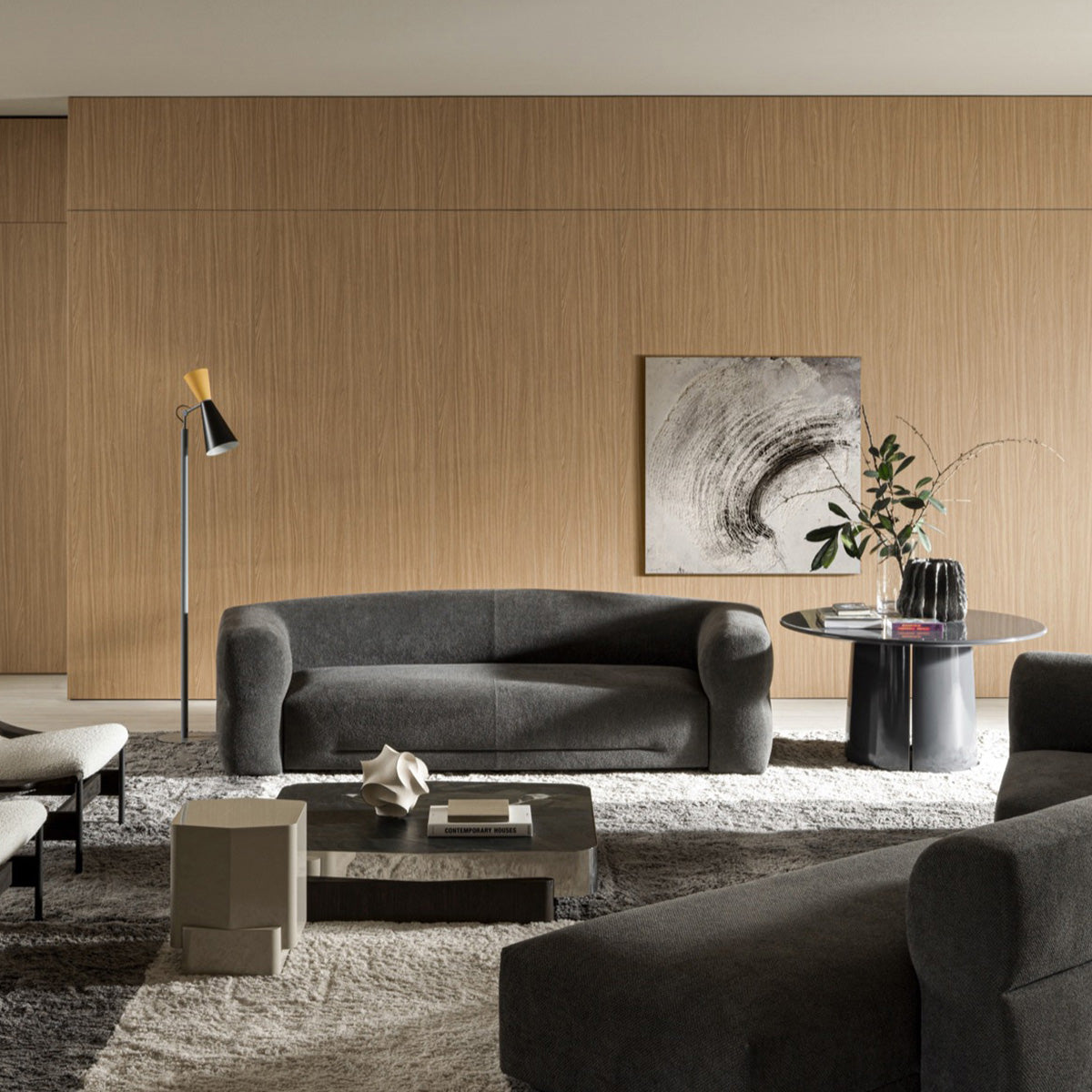 Mobile / Emile Sofa, designed by Christophe Delcourt made by Molteni&C