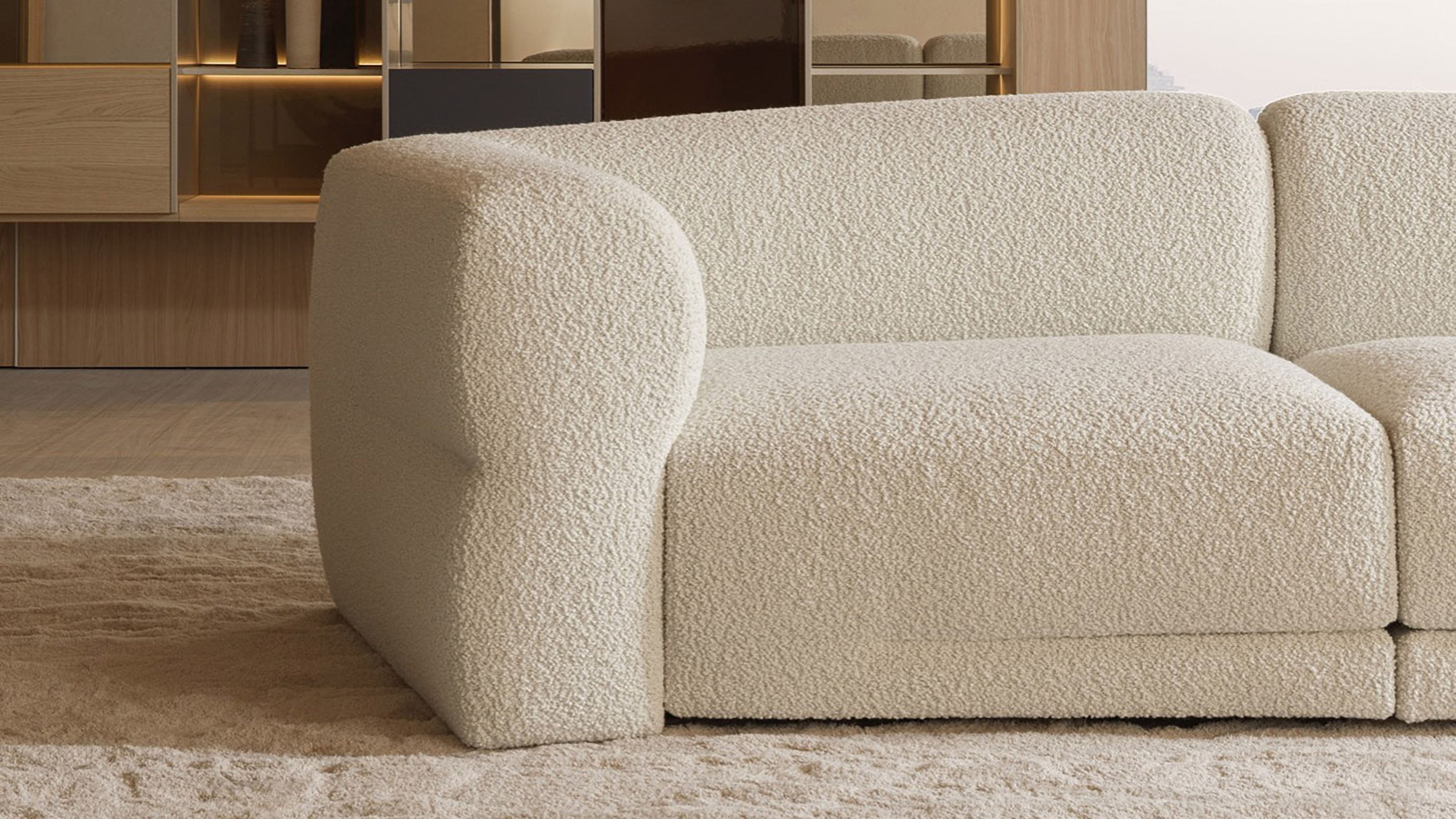 Desktop / Emile Sofa, designed by Christophe Delcourt made by Molteni&C
