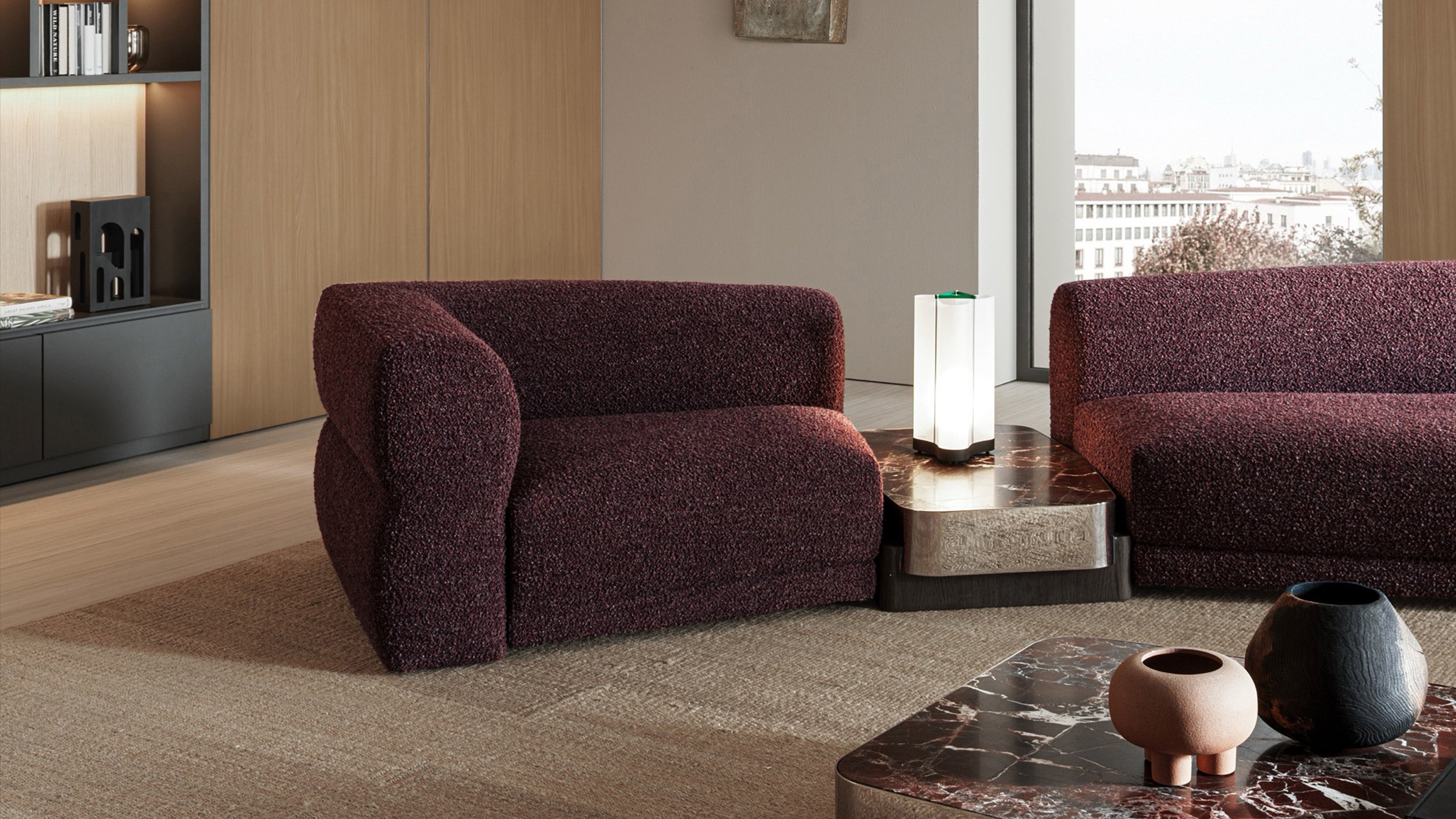 Desktop / Emile Sofa, designed by Christophe Delcourt made by Molteni&C