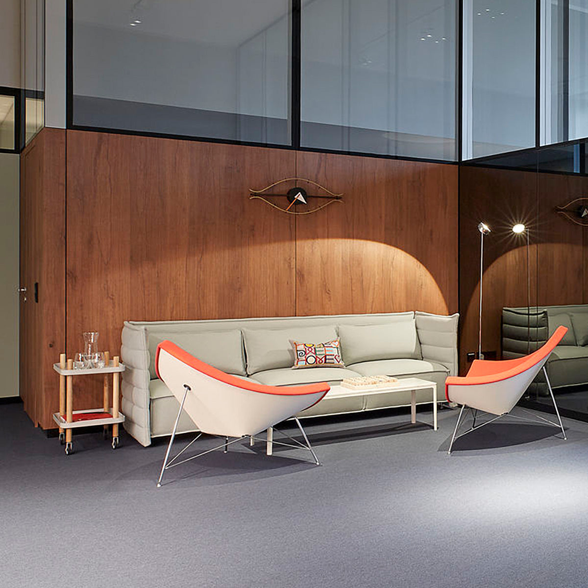 Mobile / Eye Clock, designed by George Nelson and made by Vitra