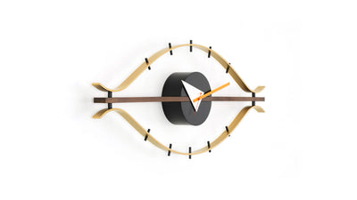Desktop / Eye Clock, designed by George Nelson and made by Vitra