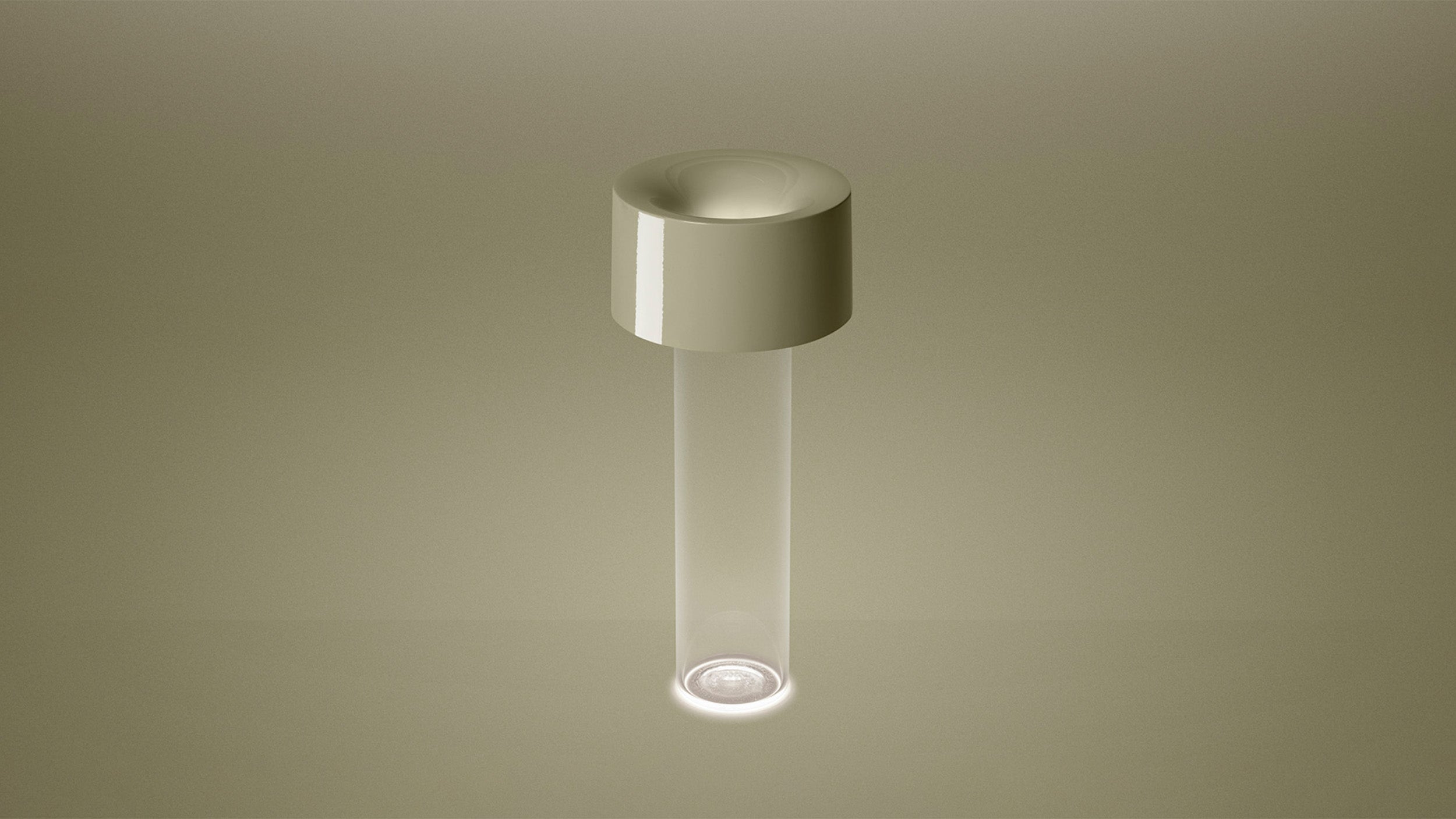 Sage Green / Desktop / Fleur Table Lamp, designed by Rodolfo Dordoni for Foscarini