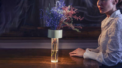 Sage Green / Desktop / Fleur Table Lamp, designed by Rodolfo Dordoni for Foscarini