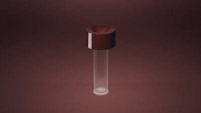Burgundy / Desktop / Fleur Table Lamp, designed by Rodolfo Dordoni for Foscarini