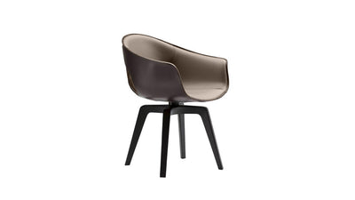 Desktop / Ginger Swivel Chair, designed by Roberto Lazzeroni for Poltrona Frau