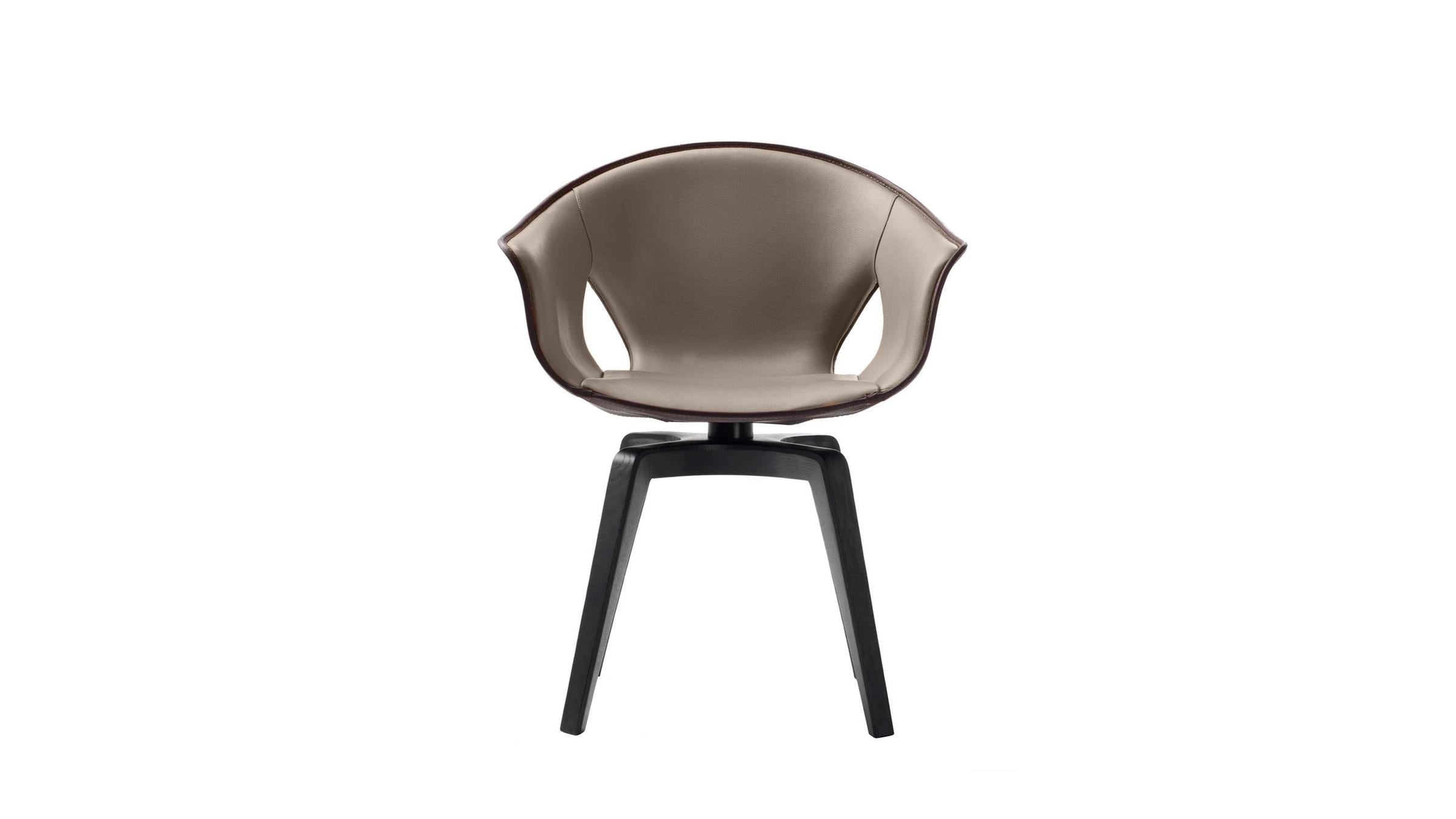 Poltrona Frau Chair Ginger Swivel Armchair
