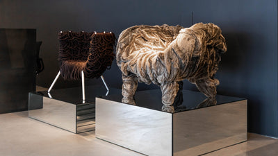 Desktop / Grinza Chair by Fernando and Humberto Campana for Edra