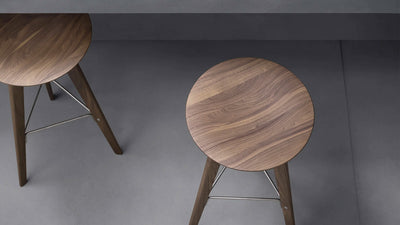 Desktop / Ido Barstool, designed by Frank Rettenbacher for Zanotta