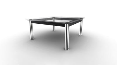 Desktop / LC10-p Square Low Table, designed by Le Corbusier, Pierre Jeanneret, and Charlotte Perriand and made by Cassina