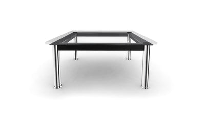 Desktop / LC10-p Square Low Table, designed by Le Corbusier, Pierre Jeanneret, and Charlotte Perriand and made by Cassina