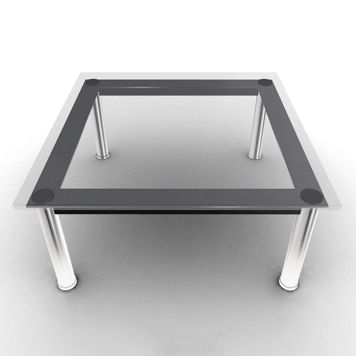 Mobile / LC10-p Square Low Table, designed by Le Corbusier, Pierre Jeanneret, and Charlotte Perriand and made by Cassina