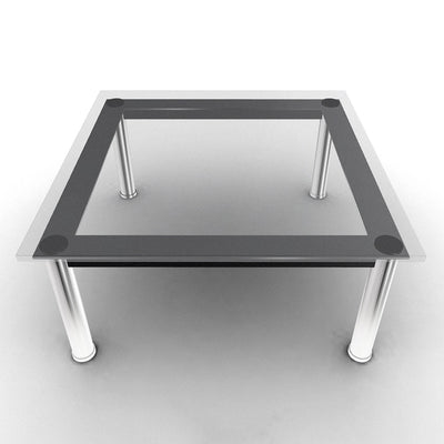 Mobile / LC10-p Square Low Table, designed by Le Corbusier, Pierre Jeanneret, and Charlotte Perriand and made by Cassina