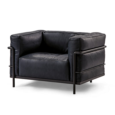 Mobile / LC3 Armchair, designed by Le Corbusier, Pierre Jeanneret, and Charlotte Perriand and made by Cassina