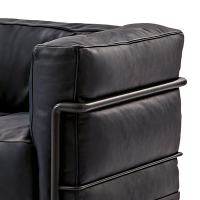 Mobile / LC3 Armchair, designed by Le Corbusier, Pierre Jeanneret, and Charlotte Perriand and made by Cassina