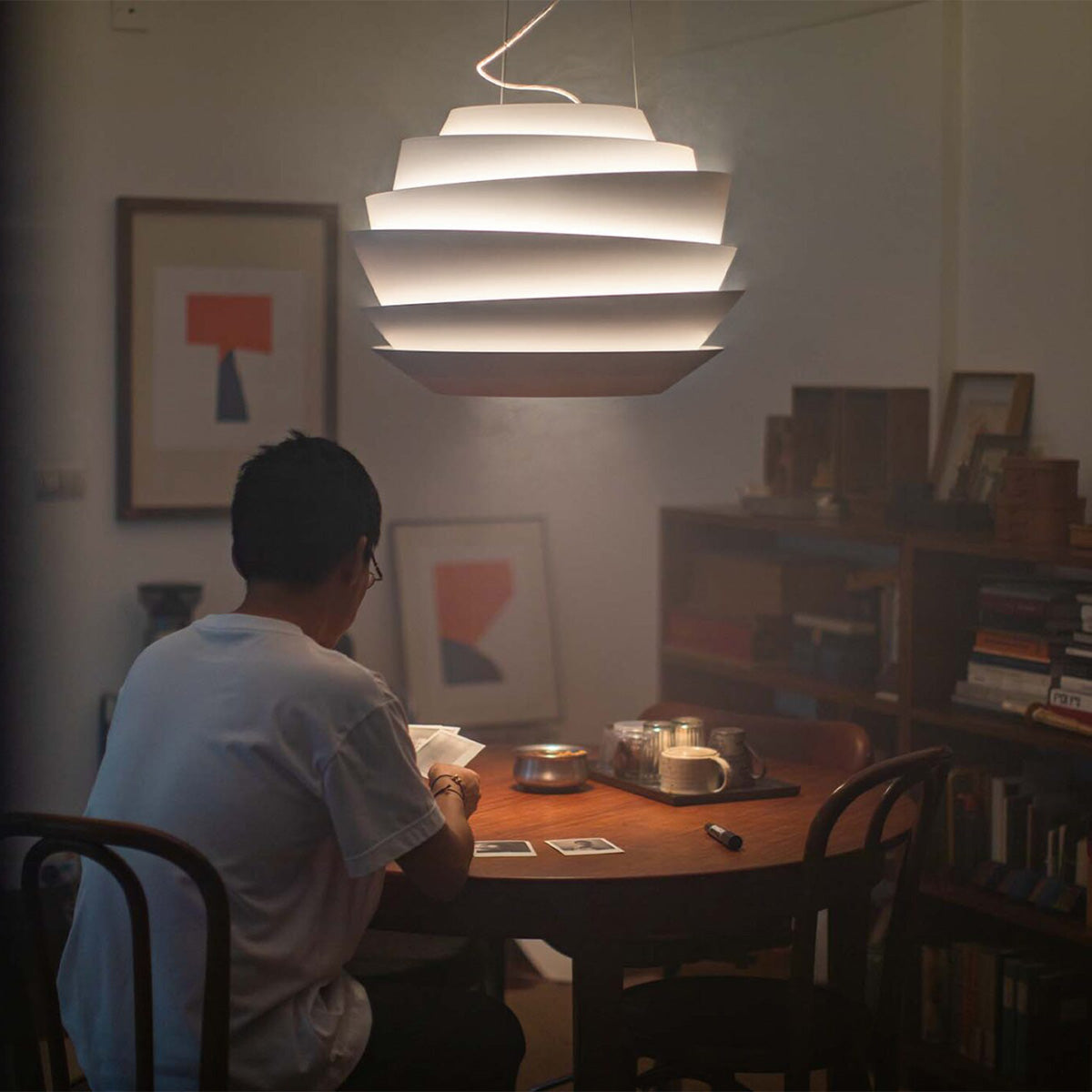 Mobile / Le Soleil Suspension Lamp, designed by Vicente Garcia Jimenez for Foscarini