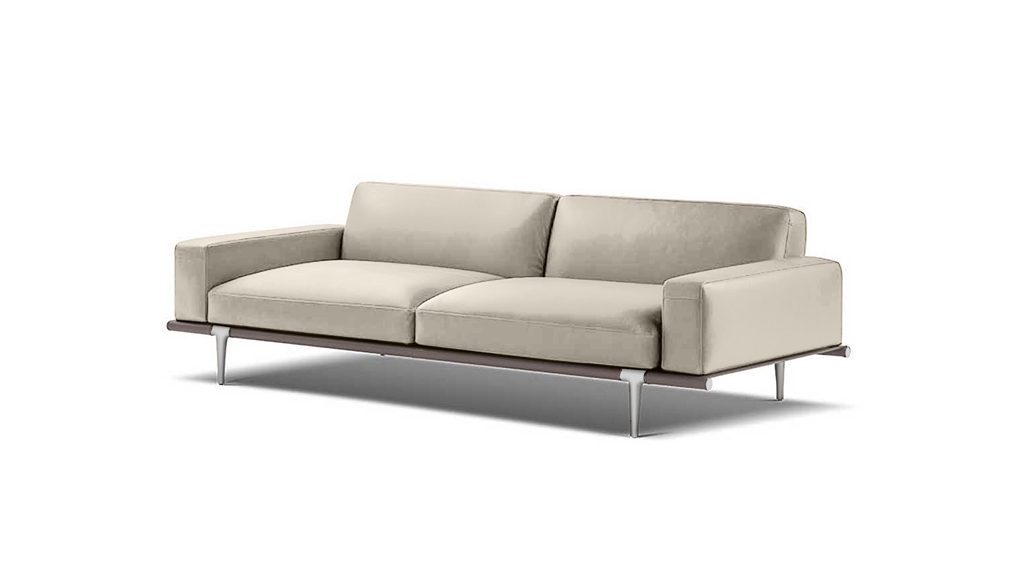 Desktop / Let It Be Large 2-Seater Sofa, designed by Ludovica and Roberto Palomba for Poltrona Frau