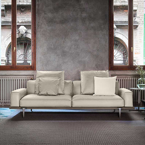 Mobile / Let It Be Large 2-Seater Sofa, designed by Ludovica and Roberto Palomba for Poltrona Frau