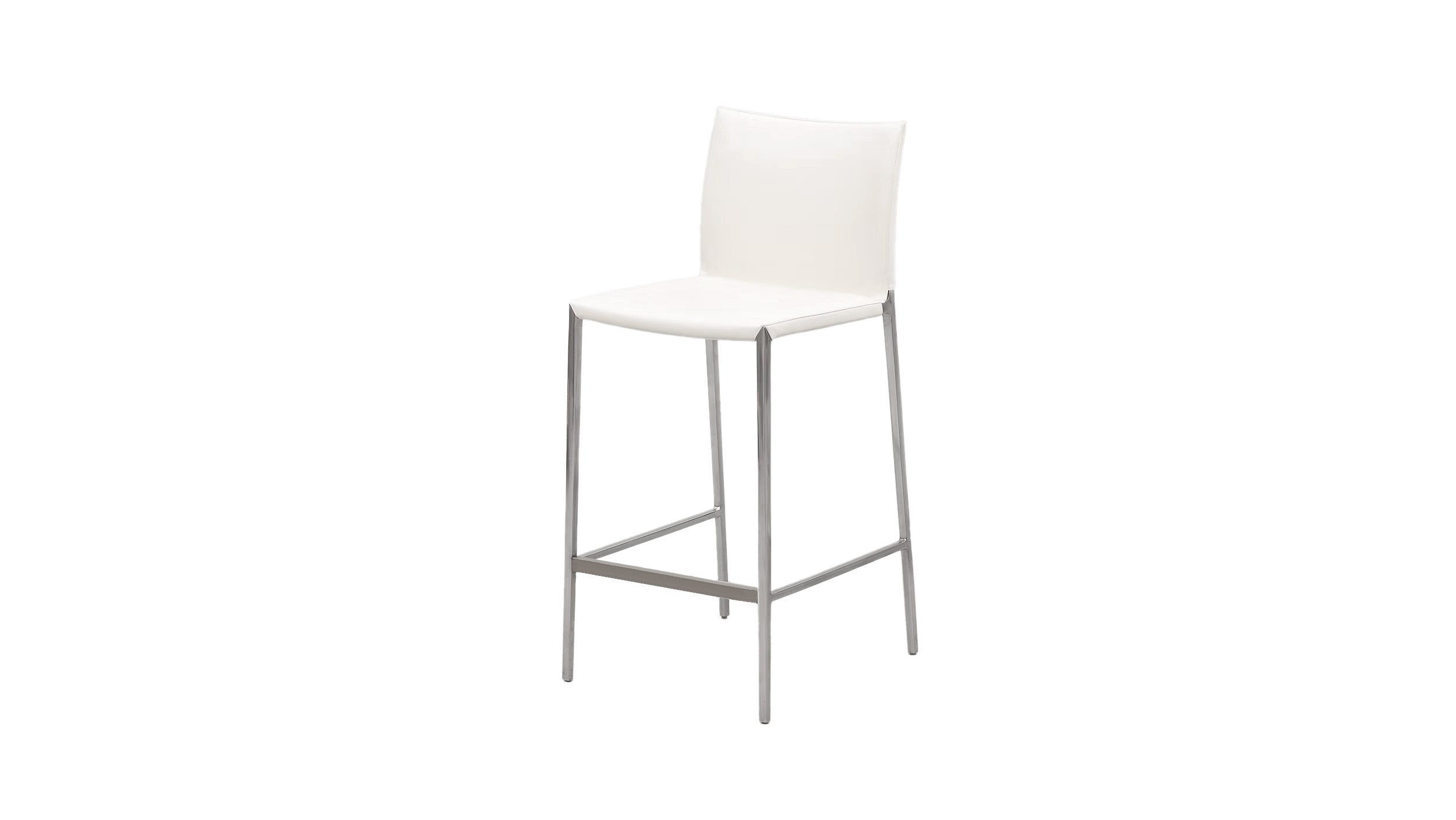 White / Desktop / Lio Counter Stool, designed by Roberto Barbieri for Zanotta
