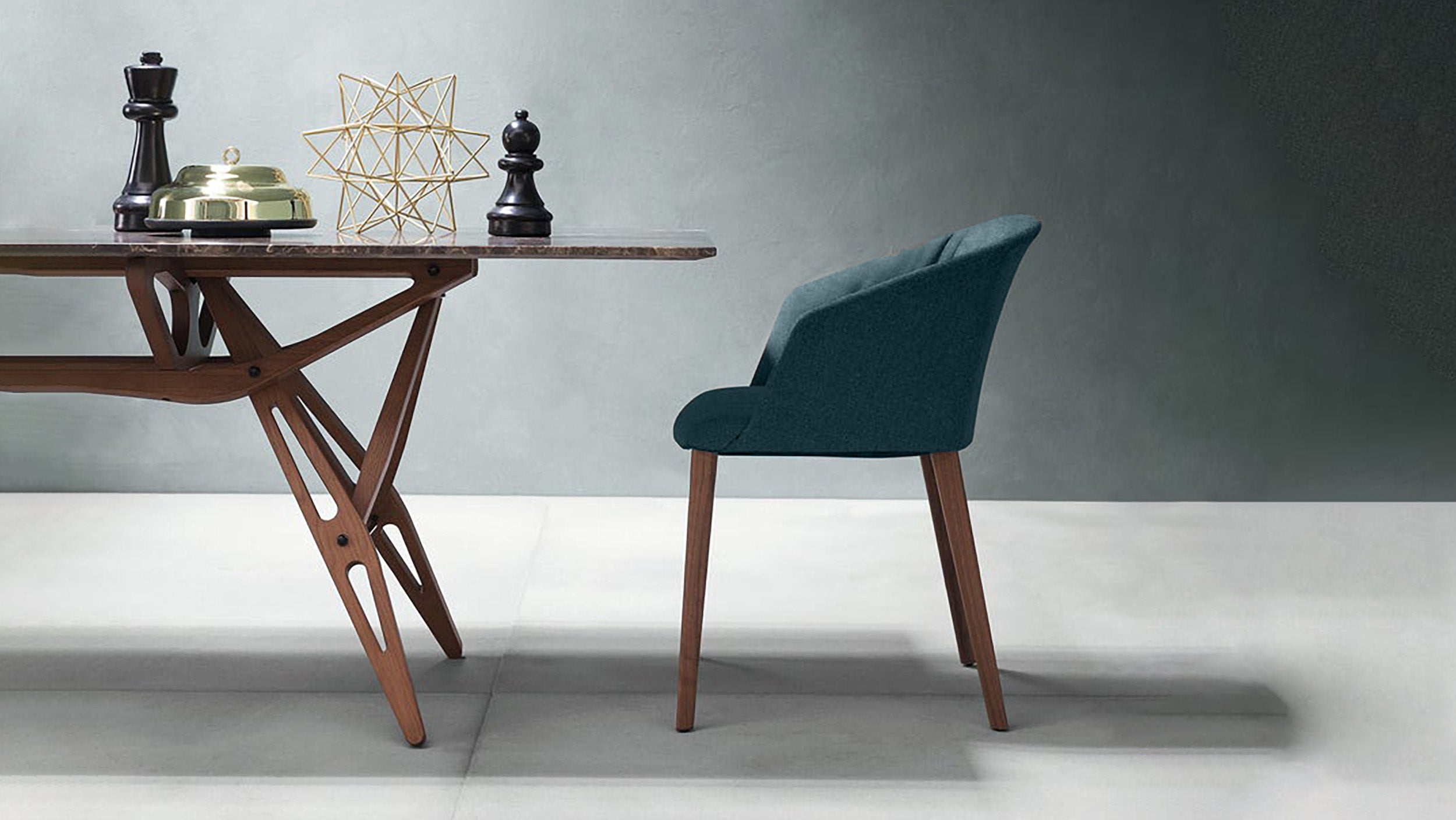 Desktop / Liza Small Armchair, designed by Lievore Altherr and Molina for Zanotta