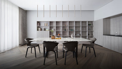 Desktop / Montera Small Armchair in Seppia Leather, designed by Roberto Lazzeroni for Poltrona Frau