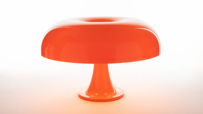 Orange / Desktop / Nesso Lamp, designed by Giancarlo Mattioli