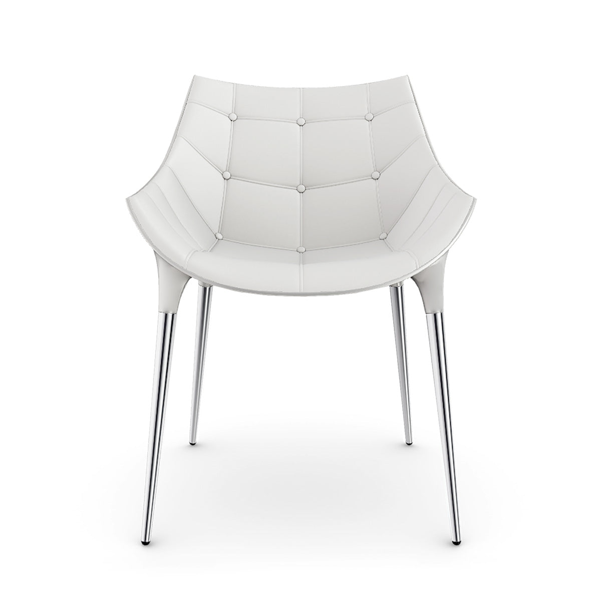 White Fabric - Matt White / Mobile / Passion 248 Chair, designed by Philippe Starck for Cassina
