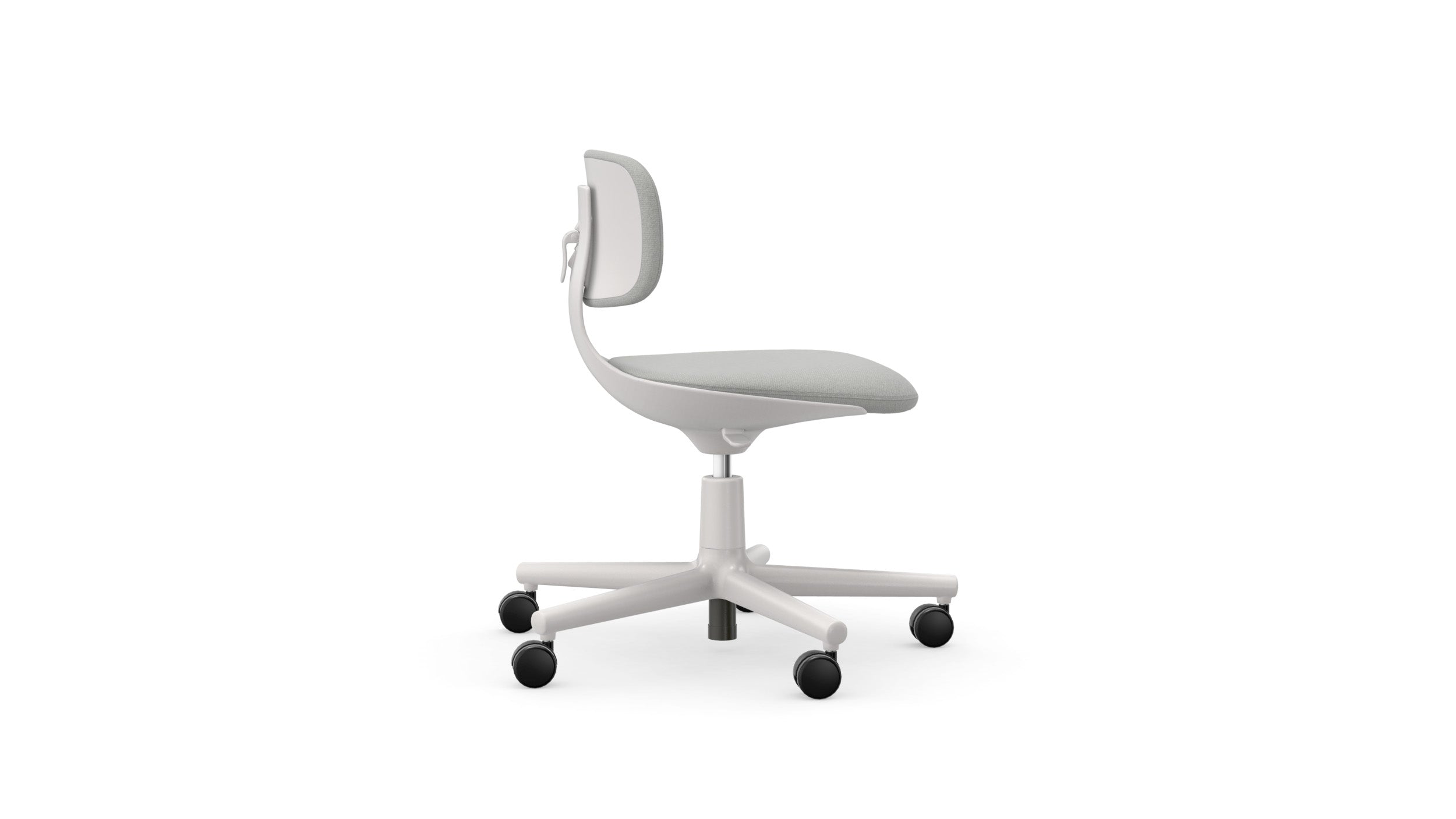 Desktop / Rookie Chair in Grey, designed by Konstantin Grcic for Vitra