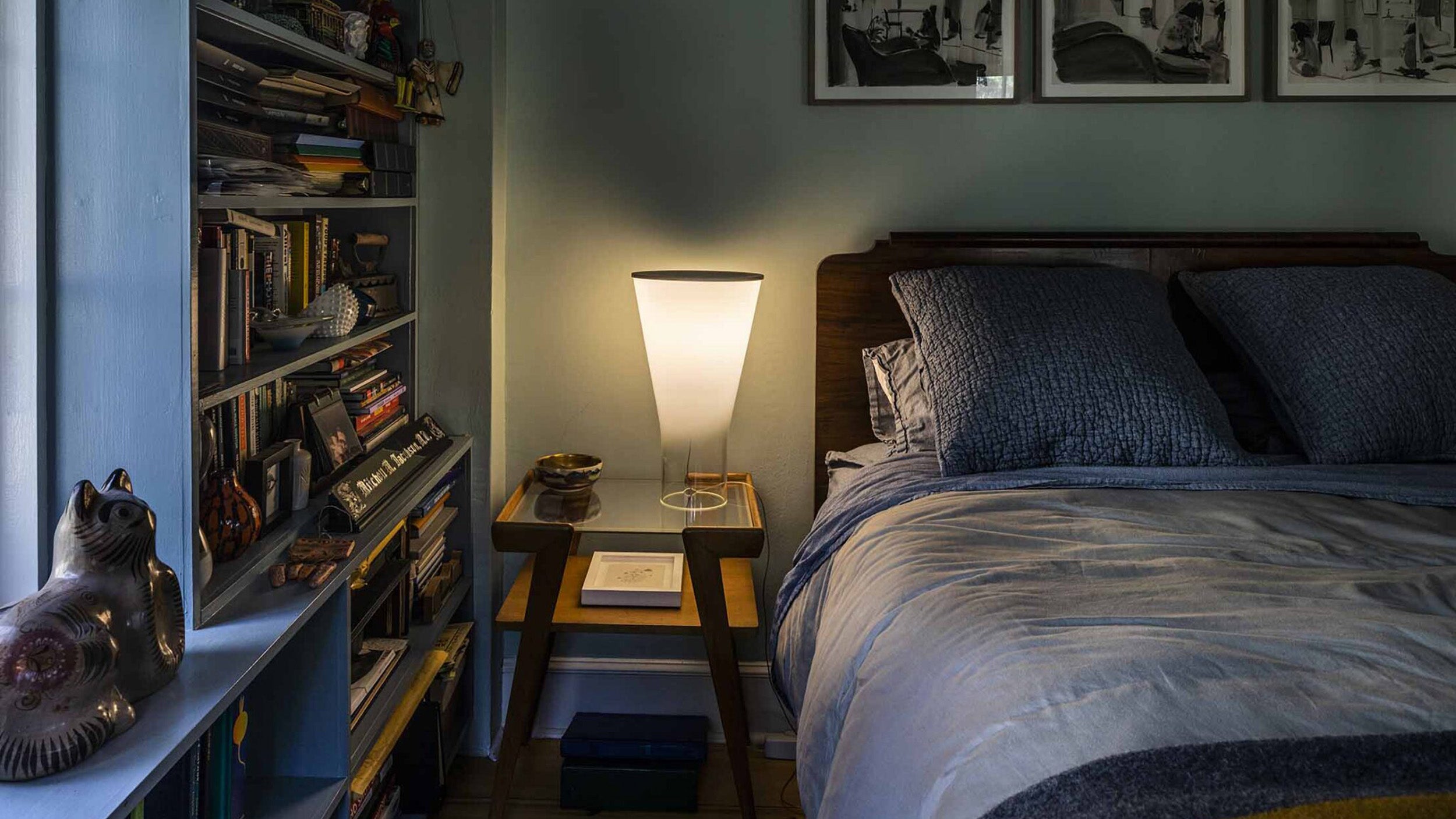 Desktop / Soffio Table Lamp, designed by Ludovica + Roberto Palomba for Foscarini