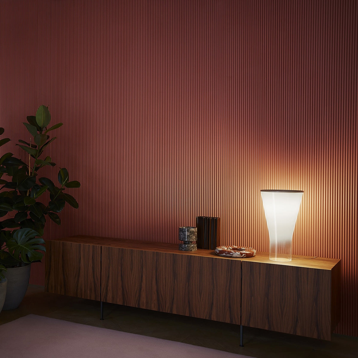 Mobile / Soffio Table Lamp, designed by Ludovica + Roberto Palomba for Foscarini